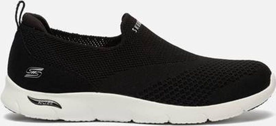 Skechers Arch Fit Refine Don't Go instappers zwart