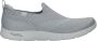 Skechers Grijze Arch Fit Refine Iris Vegan instapper Gray Dames - Thumbnail 1
