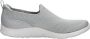 Skechers Grijze Arch Fit Refine Iris Vegan instapper Gray Dames - Thumbnail 3