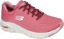 Skechers Arch Fit roze sneakers dames (149057 ROS) - Thumbnail 1
