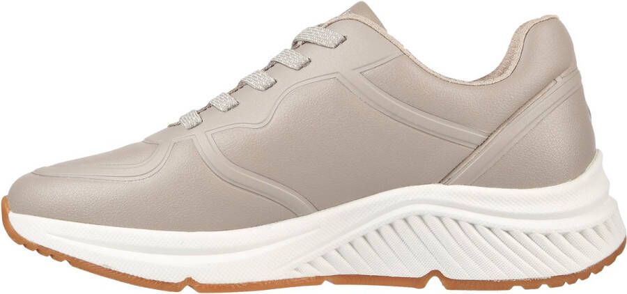 Skechers Arch Fit S-Miles- Mile Makers Dames Sneakers Taupe