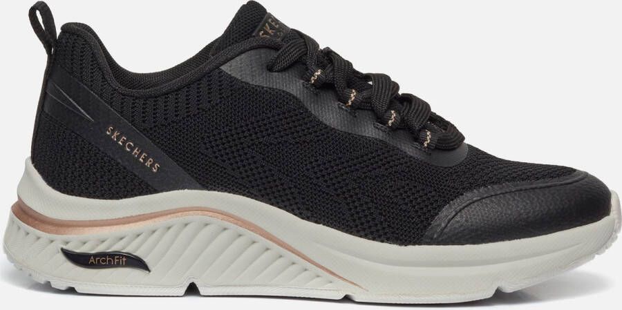 Skechers Arch Fit S-Miles Sneakers zwart Dame