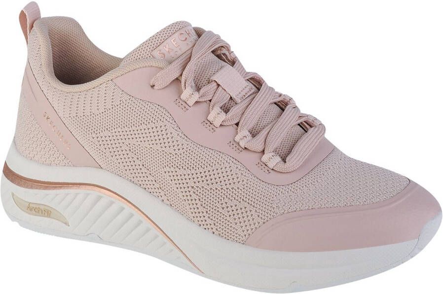 Skechers Arch Fit S-Miles Sonrisas Vrouwen Beige Sneakers