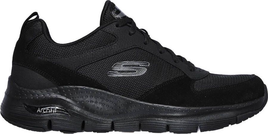 Skechers Comfortabele Arch Fit Servitica Sneaker Black Heren - Foto 1