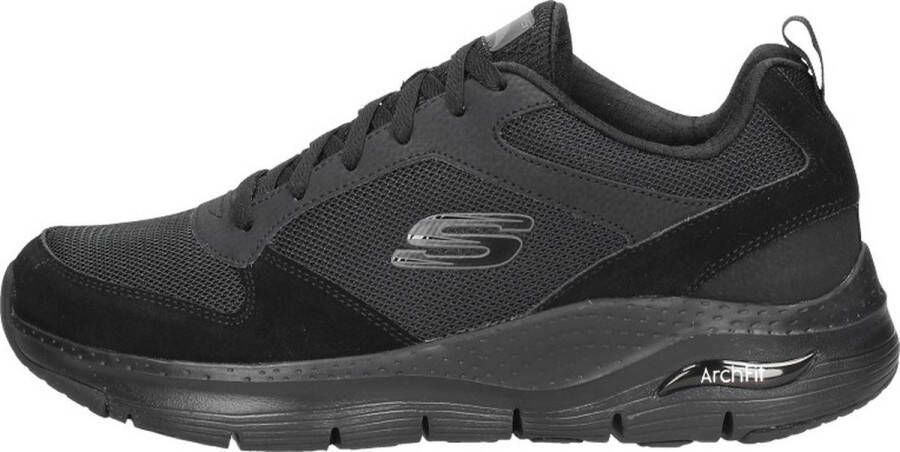 Skechers Comfortabele Arch Fit Servitica Sneaker Black Heren