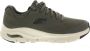 Skechers Groene Textiel Wasbare Sneaker met Arch Fit en AirCooled Memory Foam Groen Heren - Thumbnail 15