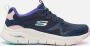 Skechers Arch Fit sneakers blauw Dames - Thumbnail 1