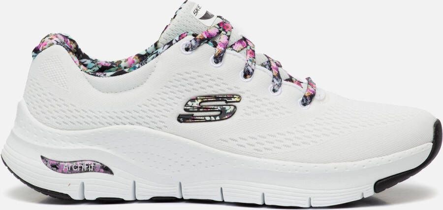 Skechers Arch Fit Sneakers zwart Synthetisch Dames