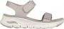 Skechers Comfortabele Arch Fit Sandalen voor Reizen Gray Dames - Thumbnail 1