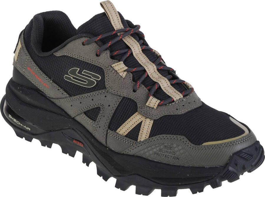 Skechers Arch Fit Trail Air 237550-OLBK Mannen Zwart Hardloopschoenen