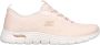 Skechers Arch Fit Vista Gleaming Dames Sneakers Roze - Thumbnail 1