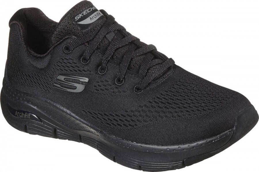 Skechers Arch Fit zwart sneakers dames (149057 BBK)