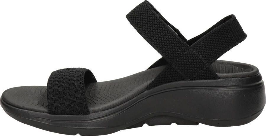 Skechers Sandalen Go Walk Arch Fit 140264 BBK Zwart