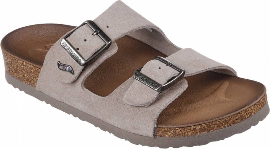 Skechers ArchFit Granola dames slipper Taupe