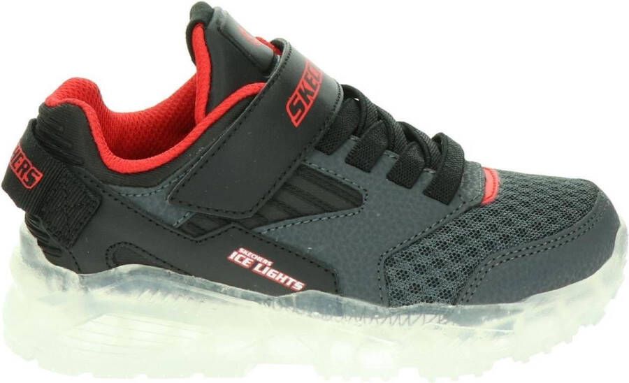 Skechers Arctic Tron Zollow Jongens Sneakers Zwart
