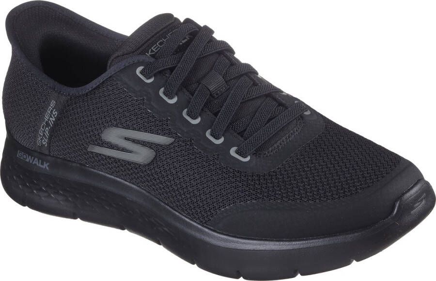 Skechers -art 216332 BBK- instap-slipin-heren-ZWART
