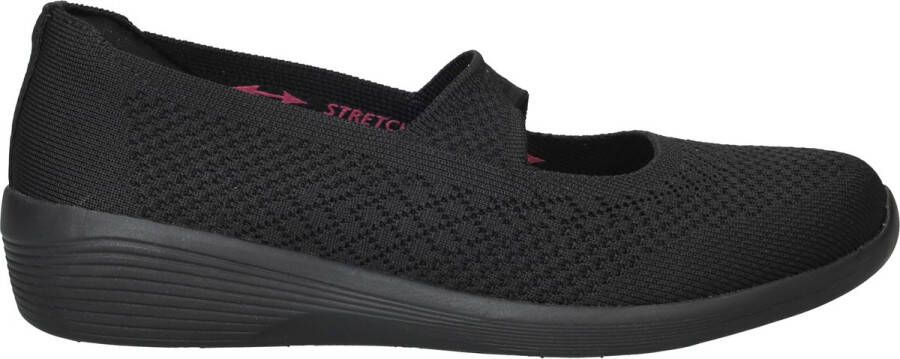 Skechers Arya Instappers Dames Zwart