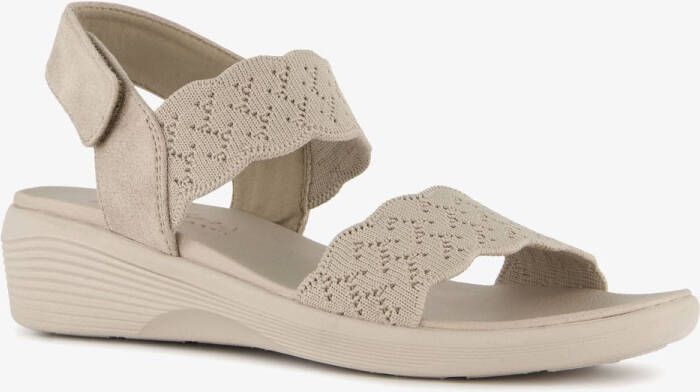 Skechers Arya On The Rise dames sandalen beige