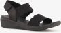 Skechers Arya On The Rise dames sandalen zwart - Thumbnail 1