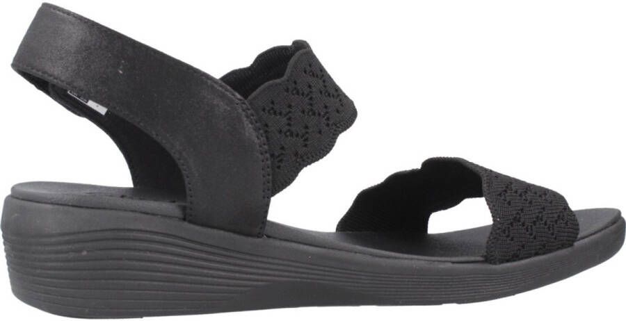 Skechers Arya On The Rise dames sandalen zwart