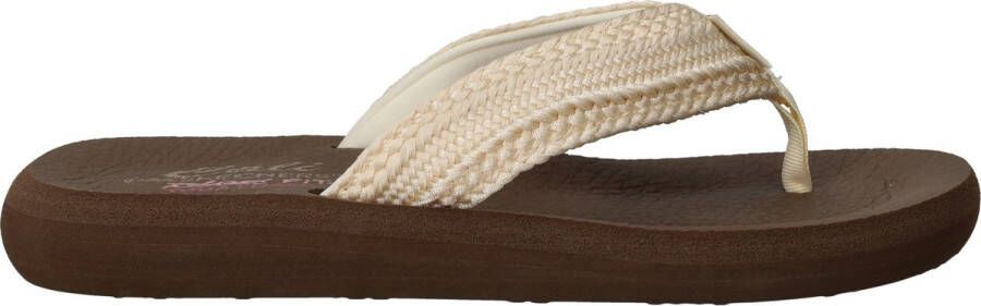 Skechers Asana Hidden Valley Slippers Dames Beige