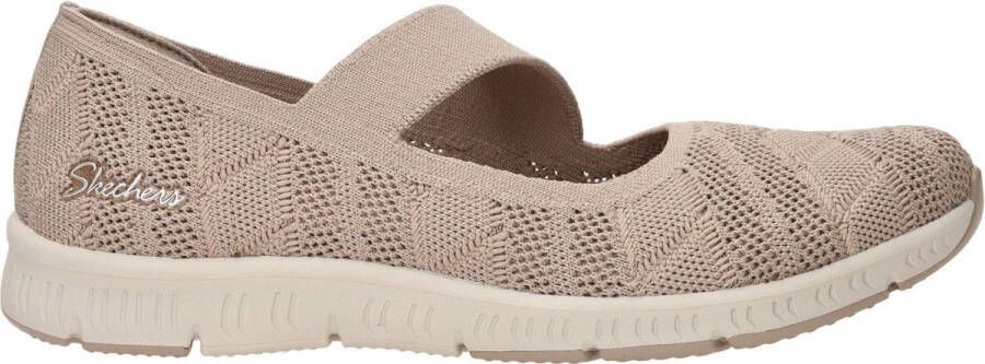 Skechers Be Cool VEGAN Instapper Vrouwen Taupe