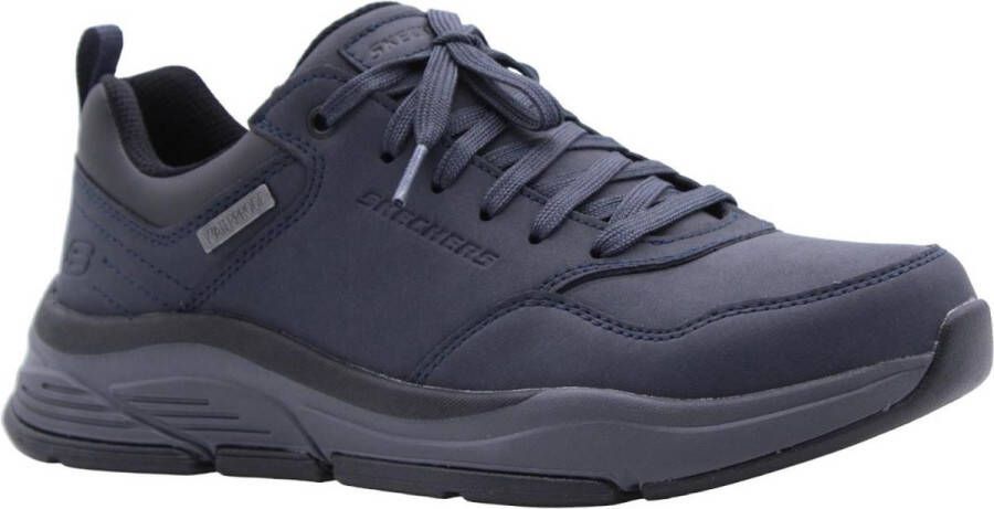 Skechers Waterdichte Relaxed Fit Benago Heren Sneaker Blauw Heren - Foto 2