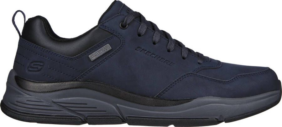 Skechers Waterdichte Relaxed Fit Benago Heren Sneaker Blauw Heren - Foto 4