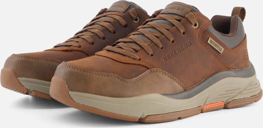 Skechers Waterdichte outdoor laarzen met geheugenschuimcomfort Bruin Heren - Foto 12