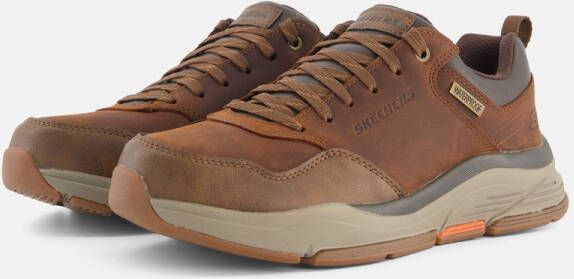 Skechers Waterdichte outdoor laarzen met geheugenschuimcomfort Bruin Heren