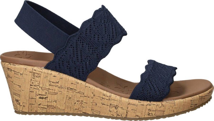 Skechers Beverlee Timeless Touch Dames Sandalen Navy