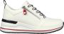 Skechers Billion 2 Side Lines Dames Sneakers Wit - Thumbnail 1