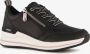Skechers art 177335 BLK zwart met veter en rits en sleehak - Thumbnail 1