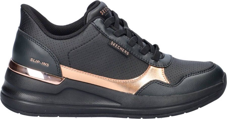 Skechers Billion 2 Top-Tier Dames Instappers Zwart