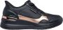 Skechers Billion 2 Top-Tier Dames Instappers Zwart - Thumbnail 1