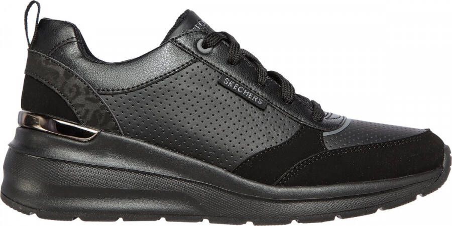 Skechers Billion Subtle Spots Dames Sneakers Black