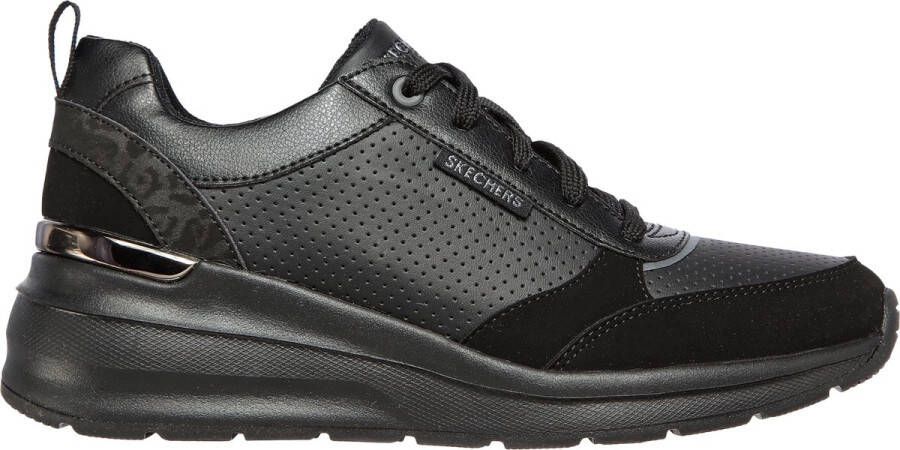 Skechers Billion-Subtle Spots 155616-BBK Vrouwen Zwart Sneakers