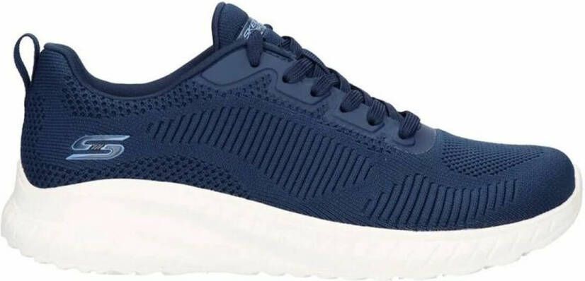 Skechers Blauwe Veterschoen Dames