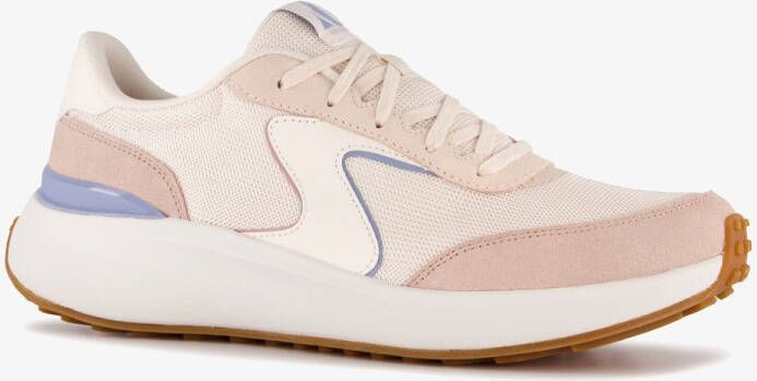 Skechers BLVD Retro Revival dames sneakers beige Extra comfort Memory Foam
