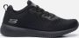 Skechers bobs squad tough talk hardloopschoenen zwart dames - Thumbnail 1