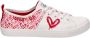 Skechers Bobs B Cool All Corazon veterschoenen wit Dames Textiel - Thumbnail 1