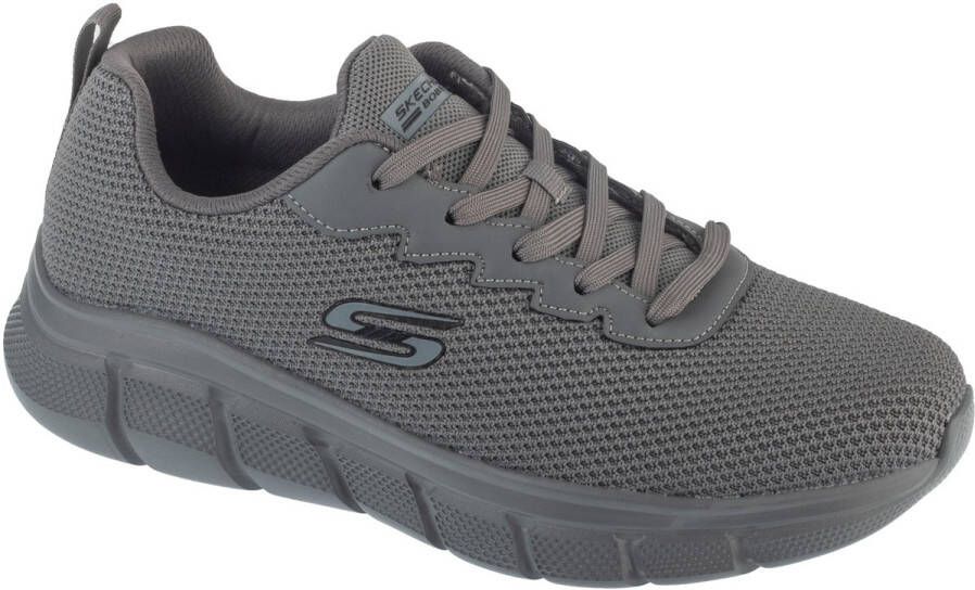 Skechers Bobs B Flex Chill Edge Mannen Grijs Sneakers