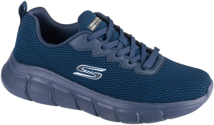 Skechers Bobs B Flex Chill Edge Mannen Marineblauw Sneakers