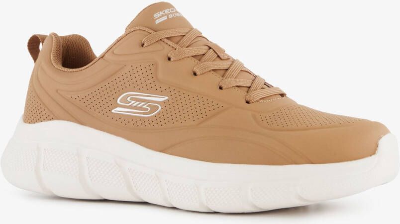 Skechers BOBS B Flex heren sneakers beige Extra comfort Memory Foam