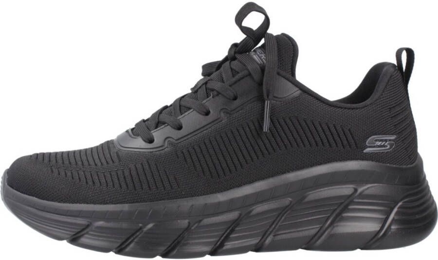 Skechers BOBS B FLEX HI FLYING HI Sneakers Platform Dames Zwart 117385 BBK