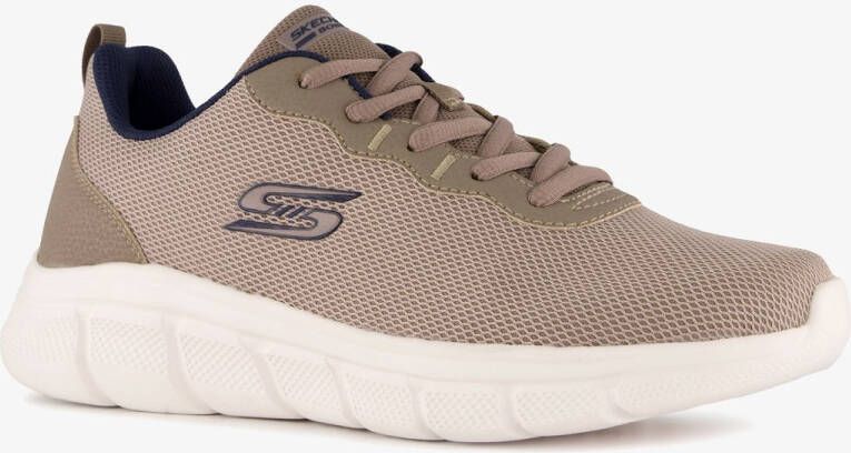 Skechers Bobs B Flex Icy Edge heren sneakers Beige