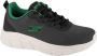 Skechers Bobs B Flex Icy Edge Mannen Zwart Sneakers - Thumbnail 1