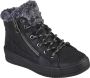 Skechers Bobs Blizzard Swifty Warm Dames Sneakers Zwart - Thumbnail 1