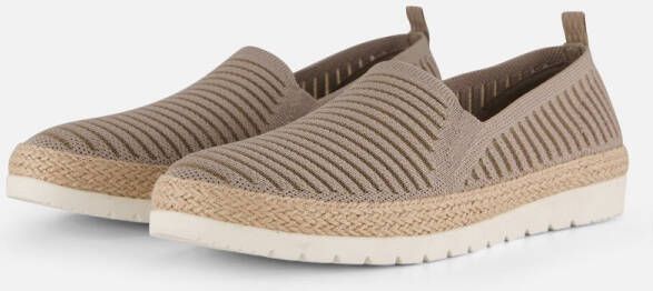 Skechers Bobs Flexpadrille Instappers 3.0 taupe Dames