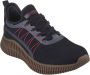 Skechers BOBS GEO vegan herensneaker 118171 BKMT zwart multi - Thumbnail 3